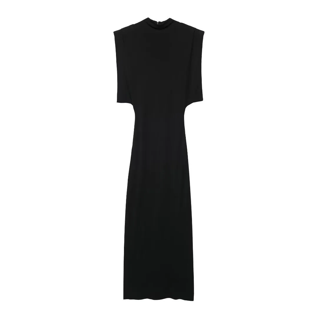 Znbbw New Series Of Padded Shoulder Dresses In Early Spring 8521651