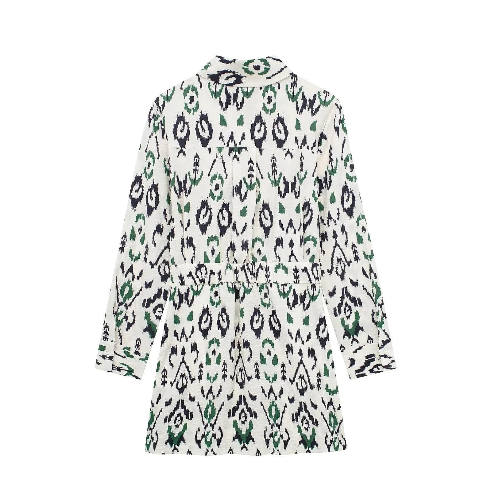 Znbbw Spring Print Short Dress 2797942