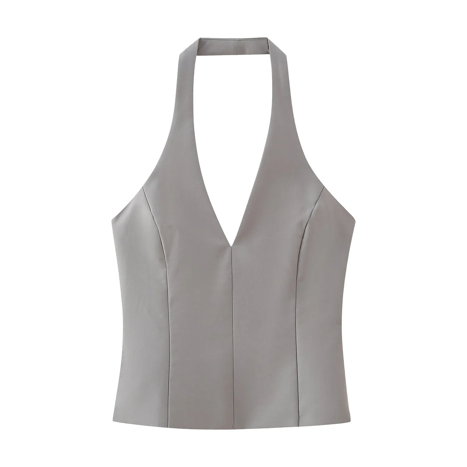 Znbbw New Spring Style Solid Color Slim Collar Blouse 3067030