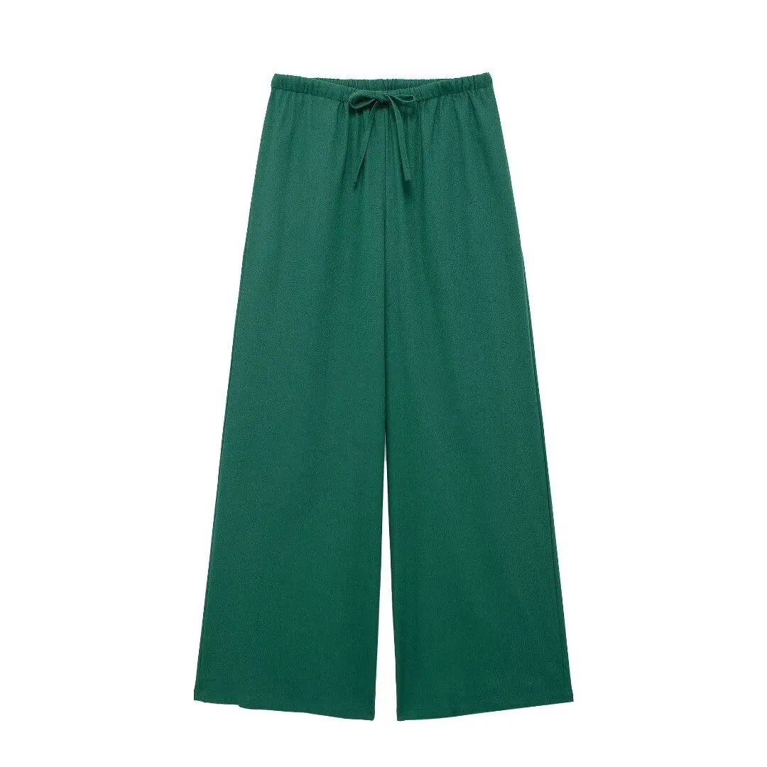 Znbbw Spring Kimono Cross Coat 6078572 Casual Pants 5057572