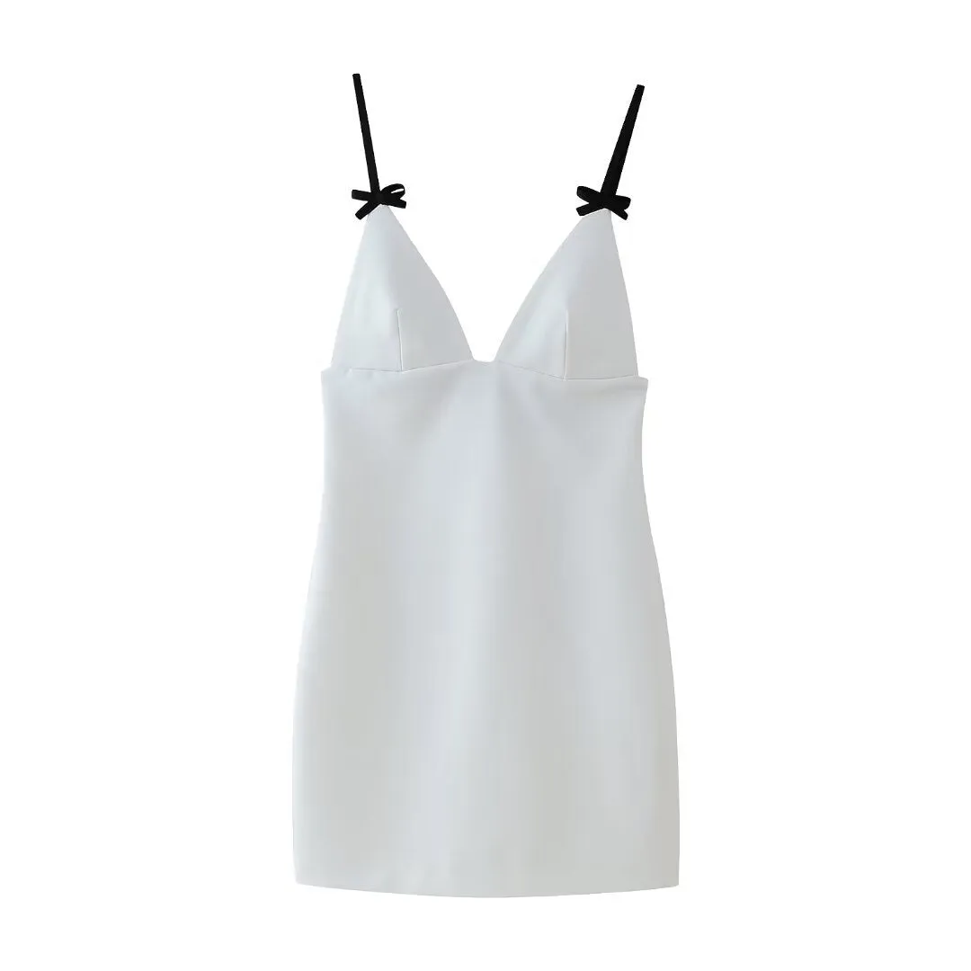 Znbbw New Bow Tie Short Suspender Dress 2180378