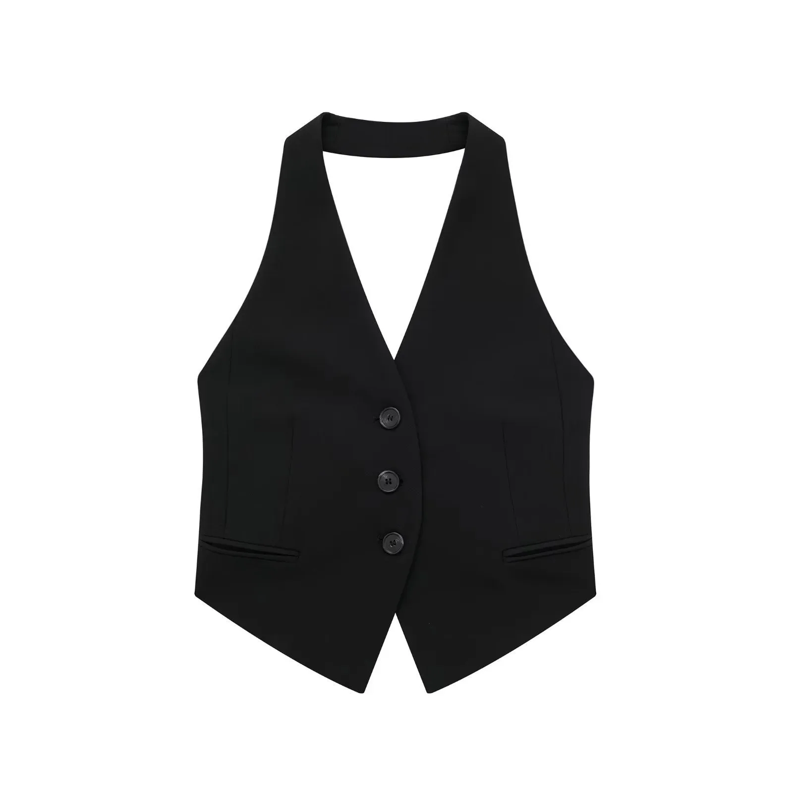 Znbbw New Summer Dress Bare Back Collar Vest 7926446 800