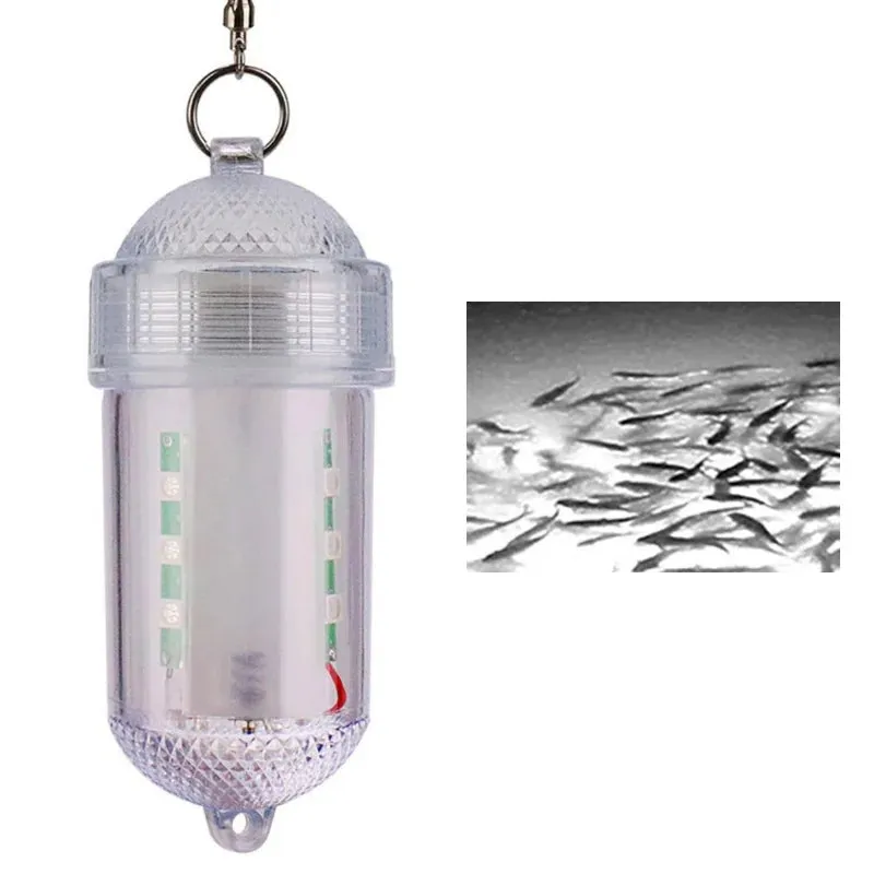 Znbbw Night Fishing Light Underwater Flasher Fish Gathering Attracting Lure Fishing Light